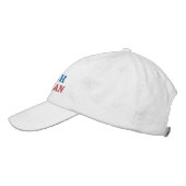 FRENCH KANADIAN BESTICKTE BASEBALLKAPPE (Links)