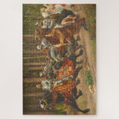 French King Charles the Bold on Horseback Puzzle (Vertikal)