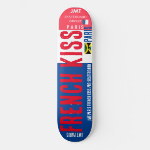 FRENCH KISS  JMT PARIS 8 1/4" Skateboard Deck