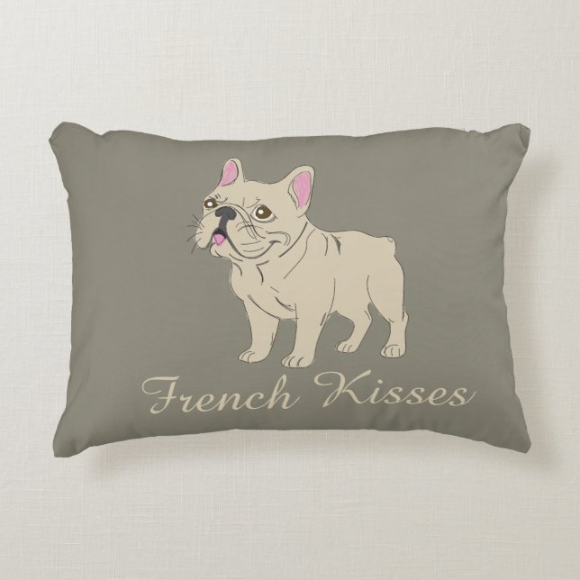 French Kisses Dekokissen (Vorderseite)