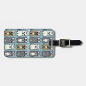 French Kisses, Frenchies Gepäckanhänger (Vorderseite horizontal)