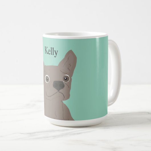 French Kisses Kaffeetasse (VorderseiteRechts)