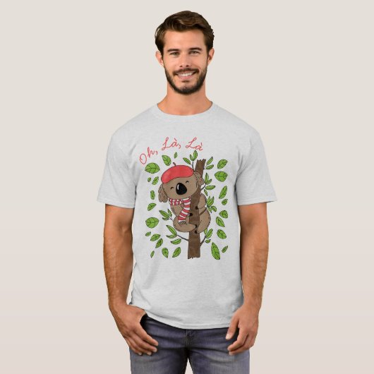 French Koala T-Shirt (Vorne ganz)