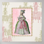 French Lady Pink Poster (Vorne)