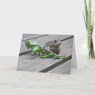 "French Lake Toad" Osterkarte Karte