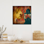 French Lantern Poster (Küche)