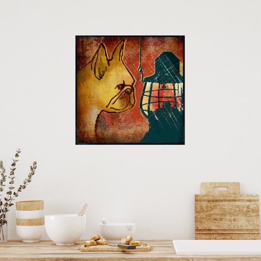 French Lantern Poster (Küche)