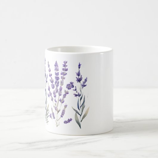 French Lavendel Design Kaffeetasse (Mittel)