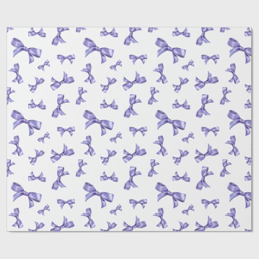 French Lavender Pattern Geschenkpapier (Flach)
