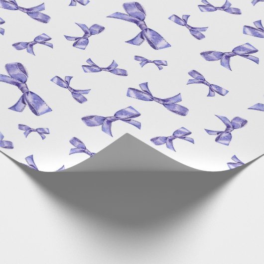 French Lavender Pattern Geschenkpapier (Ecke)