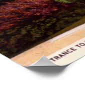 French Lick Indiana Springs Hotel Eintritt Poster (Ecke)