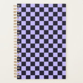 French lilac checkerboard pattern planer (Vorderseite)