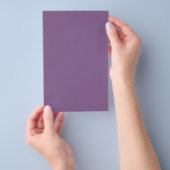 French Lilac Solid Color Flyer (Handgriff)