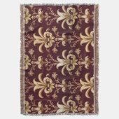 French Lily Halloween Decke (Vorderseite Vertikal)