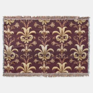 French Lily Halloween Decke