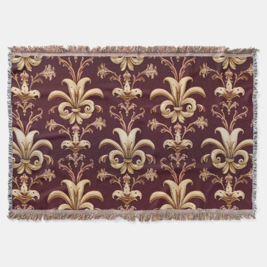 French Lily Halloween Decke (Vorderseite)