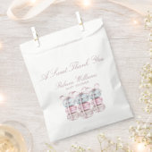 French Macaron A Sweet Danke Babydusche Geschenktütchen (Ausgeschnitten)