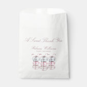 French Macaron A Sweet Danke Babydusche Geschenktütchen (Vorderseite)