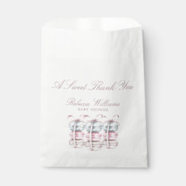 French Macaron A Sweet Danke Babydusche Geschenktütchen