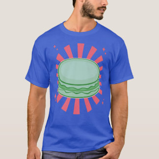 French Macaron Baker Niedlich Backdessert Japanisc T-Shirt