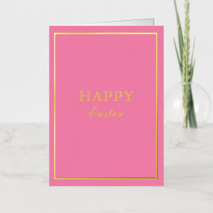 French Macaron Frohe Ostern Pink