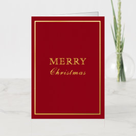 French Macaron Frohe Weihnachten Red