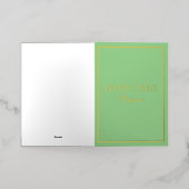 French Macaron Joyeux Paques Green (Äußere Ablage)