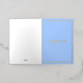 French Macaron Maman Blue (Äußere Ablage)