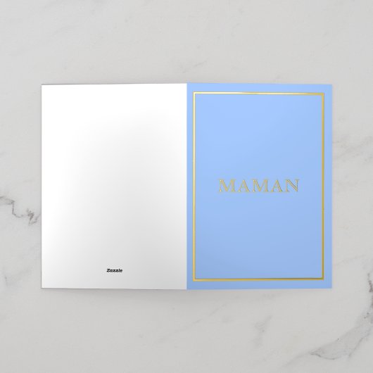 French Macaron Maman Blue (Äußere Ablage)