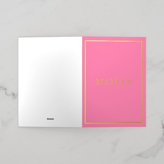 French Macaron Maman Pink (Äußere Ablage)