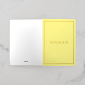 French Macaron Maman Yellow (Äußere Ablage)