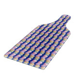 French Macarons Decorative Glass Cutting Board Schneidebrett (Ecke)