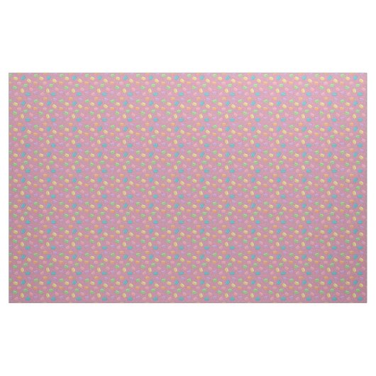 French Macarons Dusty Pink Dessert Pattern Stoff (Yard (91,4 cm))