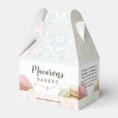 French Macarons Small Box Geschenkschachtel (Rückseite)