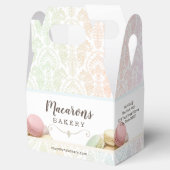 French Macarons Small Box Geschenkschachtel (Geöffnet)