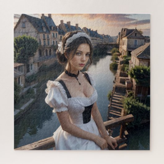 FRENCH MAID FANTASY JIGSAW PUZZLE (Vertikal)
