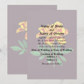 French Marigold Einladung (Vorne/Hinten)