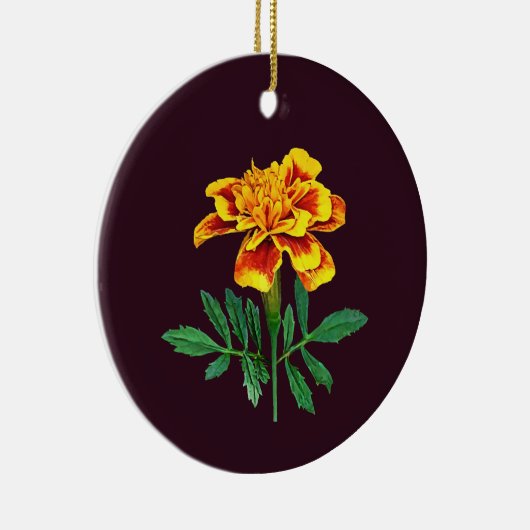 French Marigold Keramik Ornament (Rechts)