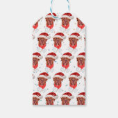 French Mastiff Dog Breed Christmas Geschenkanhänger (Vorderseite)