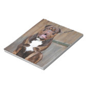 French Mastiff Notizblock (Rotiert)