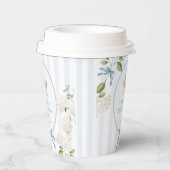 French Nursery Vintage Carriage Baby Shower Pappbecher (Rechts)