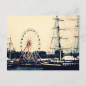 French Paris Wheel Postkarte (Vorderseite)