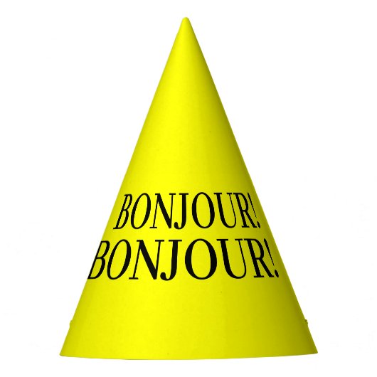 French Party Hat Partyhütchen (Vorderseite)