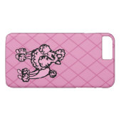 French Poodle iPhone 7 Plus Fall Case-Mate iPhone Hülle (Rückseite (Horizontal))