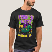 French Quarter Bourbon Street New Orleans LA Mardi T-Shirt (Vorderseite)