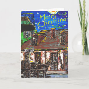 French Quarter Christmas Card Feiertagskarte