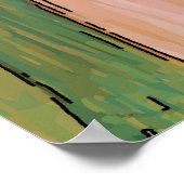 French Quarter Dancers Poster (Ecke)