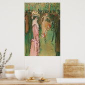 French Quarter Tänzer Poster (Küche)