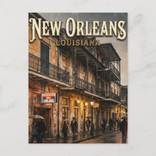 French Quarter USA Postkarte