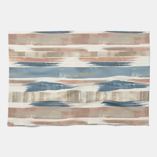French Retro Brush Stripe Kitchen Towels Geschirrtuch (Horizontal)